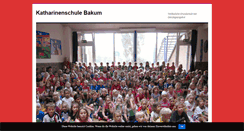 Desktop Screenshot of katharinenschule-bakum.de